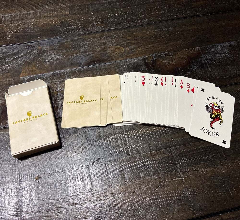 Caesars Palace Las Vegas Gemaco Playing Cards